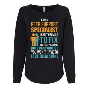 Peer Support Specialist Pss Womens California Wash Sweatshirt