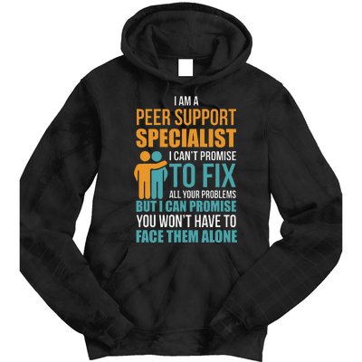 Peer Support Specialist Pss Tie Dye Hoodie