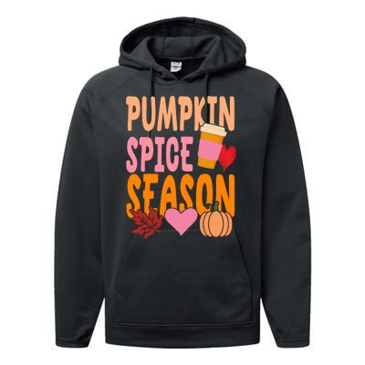 Pumpkin Spice Season Performance Fleece Hoodie