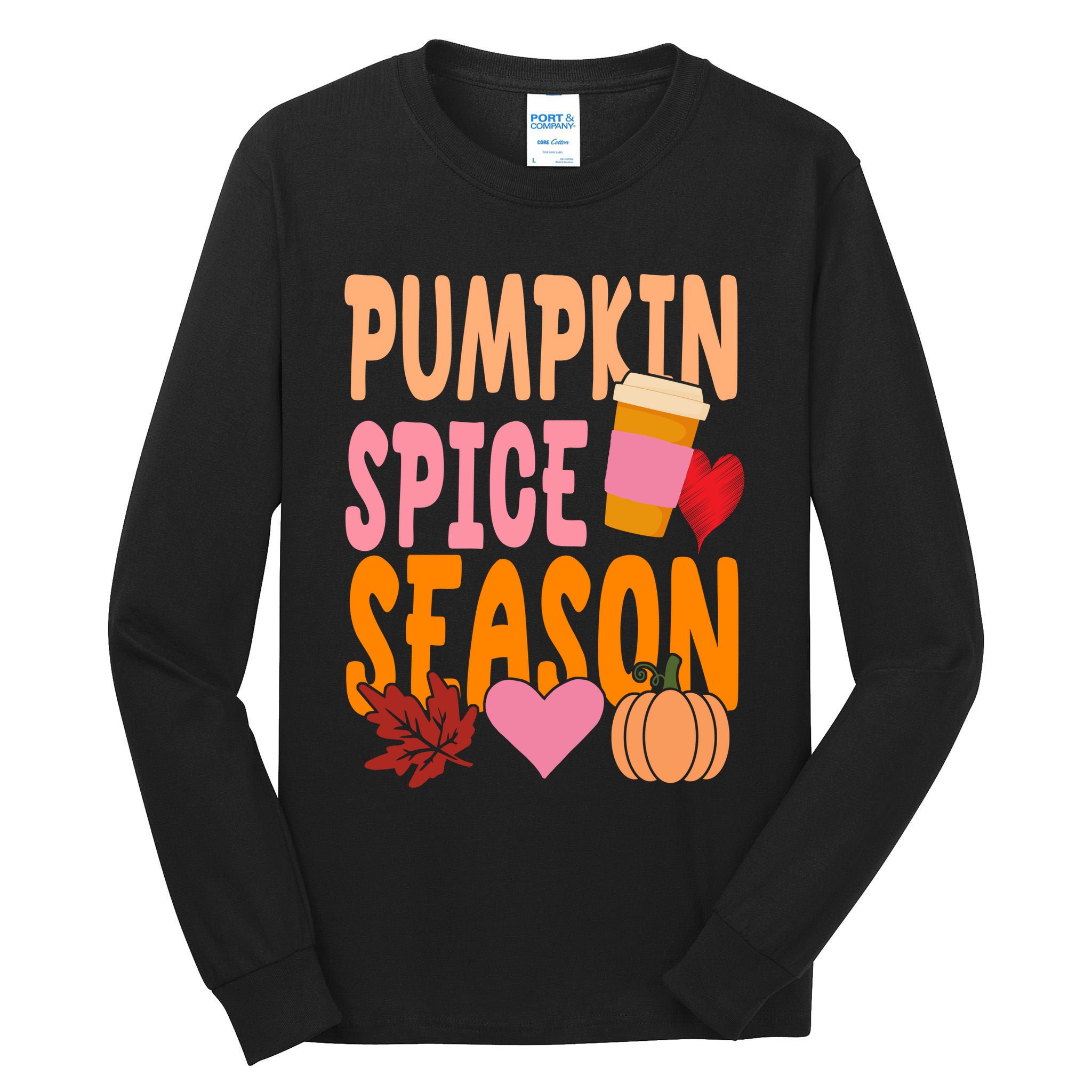 Pumpkin Spice Season Tall Long Sleeve T-Shirt