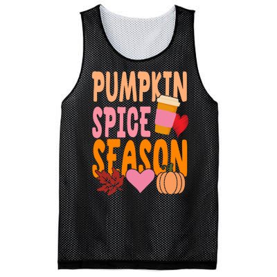 Pumpkin Spice Season Mesh Reversible Basketball Jersey Tank