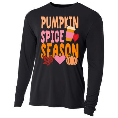 Pumpkin Spice Season Cooling Performance Long Sleeve Crew