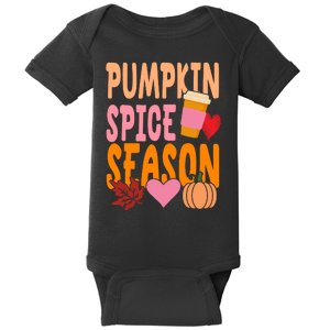 Pumpkin Spice Season Baby Bodysuit