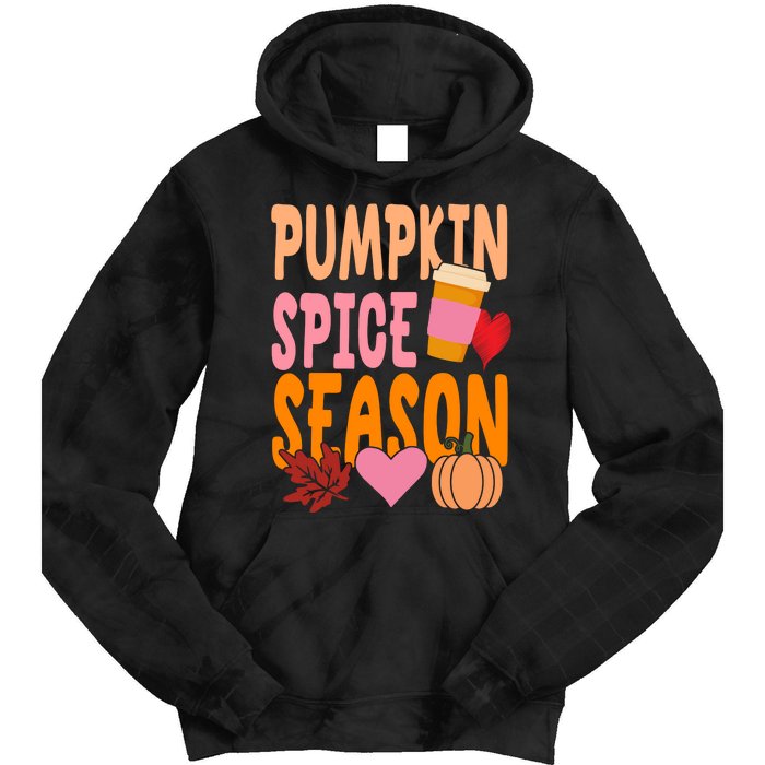 Pumpkin Spice Season Tie Dye Hoodie