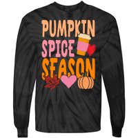 Pumpkin Spice Season Tie-Dye Long Sleeve Shirt