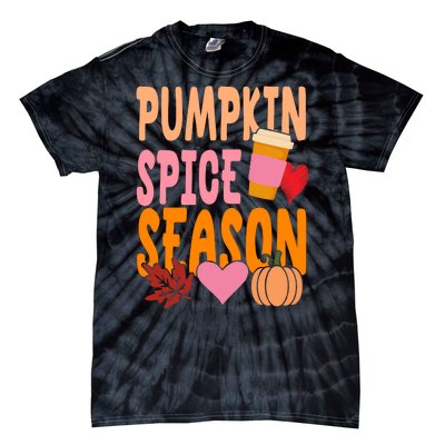 Pumpkin Spice Season Tie-Dye T-Shirt