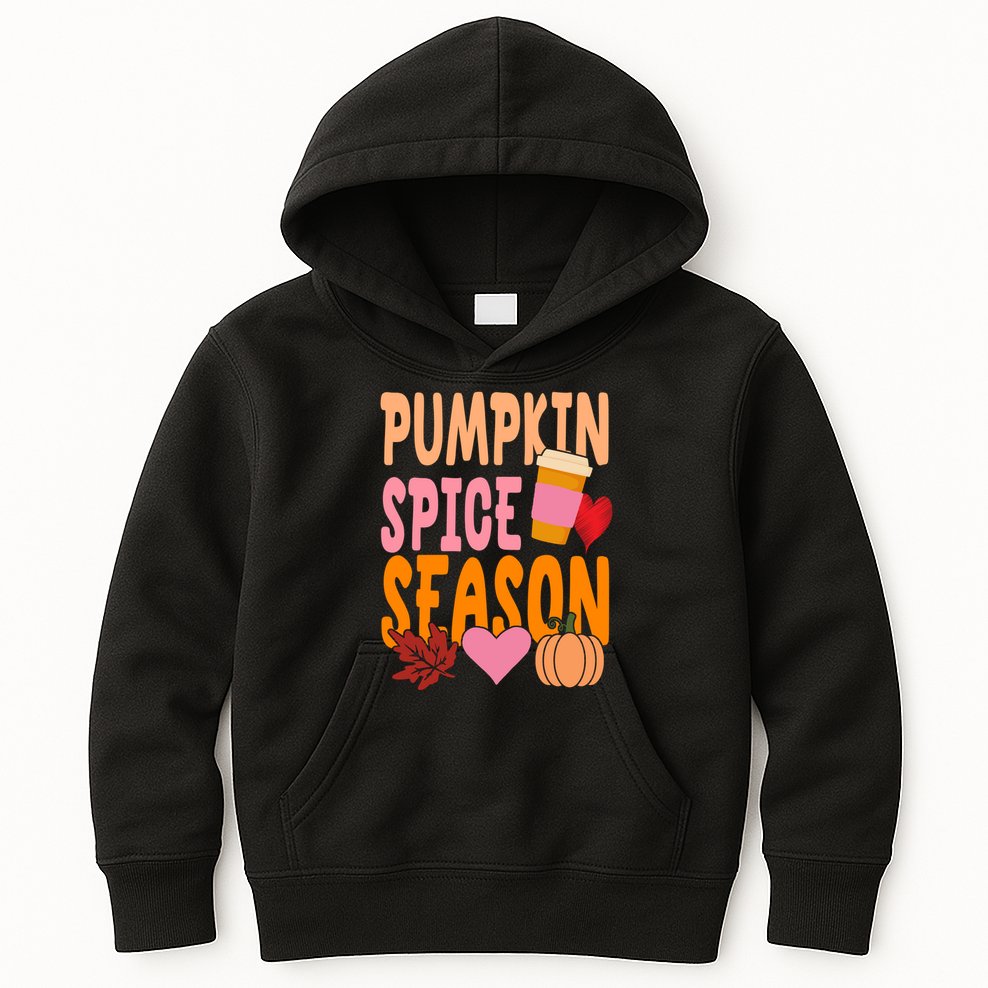 Pumpkin Spice Season Kids Hoodie
