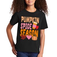Pumpkin Spice Season Kids T-Shirt