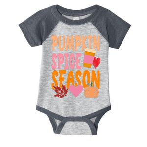 Pumpkin Spice Season Infant Baby Jersey Bodysuit