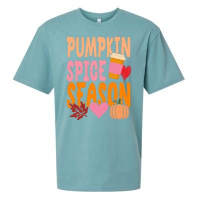 Pumpkin Spice Season Sueded Cloud Jersey T-Shirt