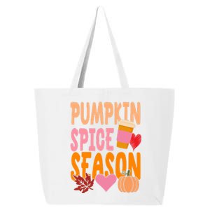 Pumpkin Spice Season 25L Jumbo Tote