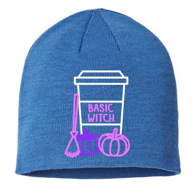 Pumpkin Spice Season Coffee Addict Basic Witch Meaningful Gift Sustainable Beanie