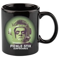 Pickle Stix Surfboards Spaceman 11oz C Handle Ceramic Mug