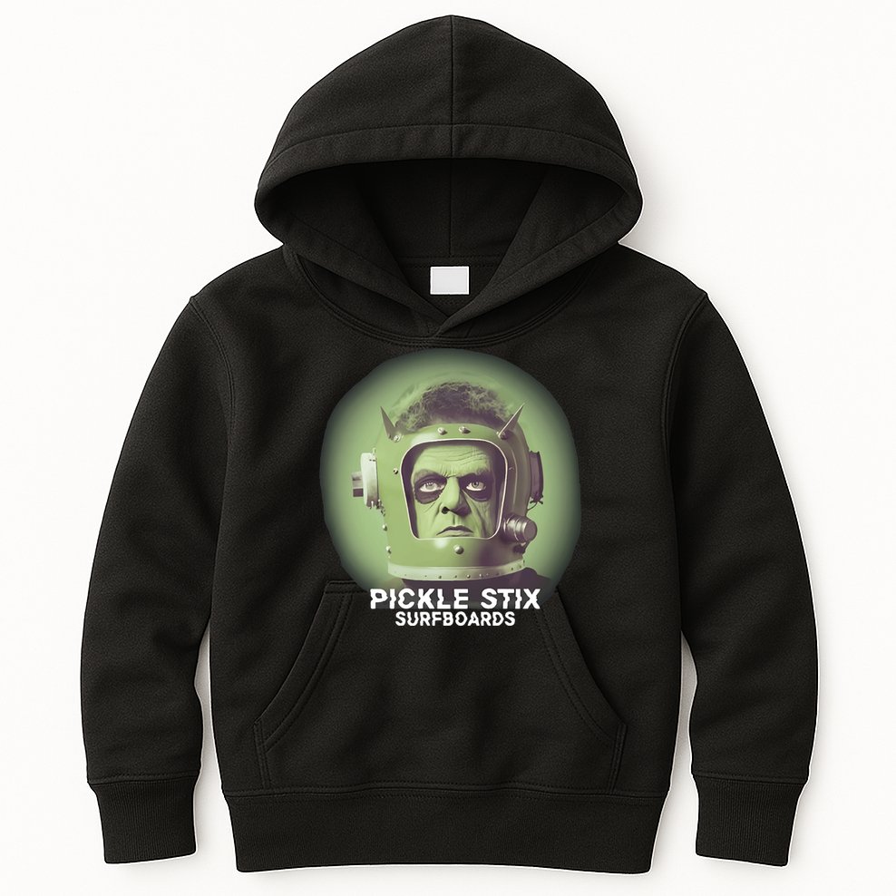Pickle Stix Surfboards Spaceman Kids Hoodie