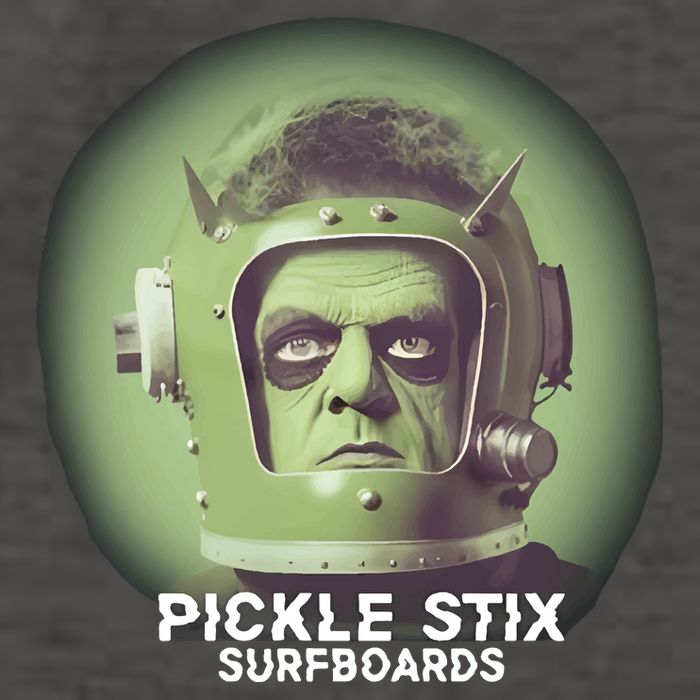Pickle Stix Surfboards Spaceman Vector Backpack