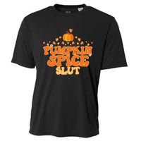 Pumpkin Spice Slut Fall Halloween Thanksgiving Cooling Performance Crew T-Shirt