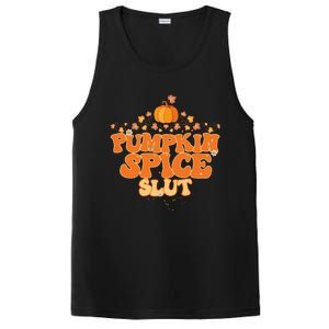 Pumpkin Spice Slut Fall Halloween Thanksgiving PosiCharge Competitor Tank