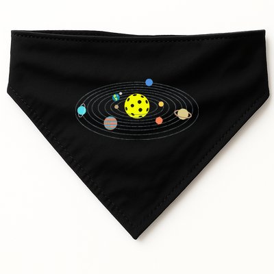 Pickleball Solar System USA-Made Doggie Bandana