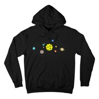 Pickleball Solar System Hoodie