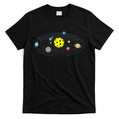 Pickleball Solar System T-Shirt