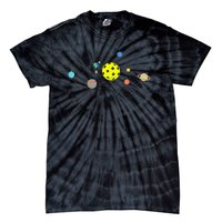 Pickleball Solar System Tie-Dye T-Shirt