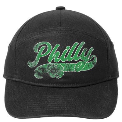 Philly Shamrock St. Patrick's Day Saint Paddy's Philadelphia 7-Panel Snapback Hat