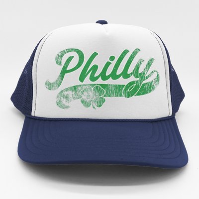 Philly Shamrock St. Patrick's Day Saint Paddy's Philadelphia Trucker Hat