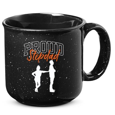 Proud Stepdad Stepfather Fathers Day Step Dad Sayings Father Gift 15oz Campfire Ceramic Mug