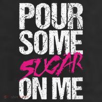 Pour Some Sugar On Me Adult Drive Performance Visor