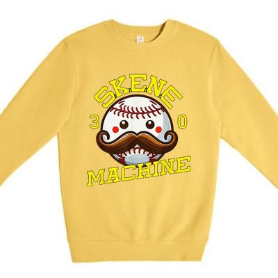 Paul Skenes Skene Machine Pittsburgh Baseball Gift Premium Crewneck Sweatshirt