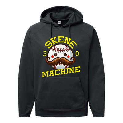 Paul Skenes Skene Machine Pittsburgh Baseball Gift Performance Fleece Hoodie