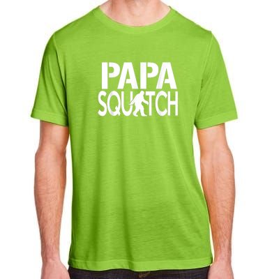 Papa Squatch Shirt Gifts For Dad Sasquatch Bigfoot Adult ChromaSoft Performance T-Shirt