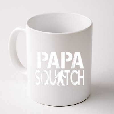 Papa Squatch Shirt Gifts For Dad Sasquatch Bigfoot Coffee Mug