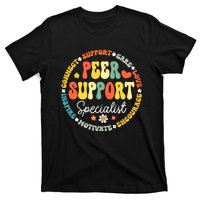 Peer Support Specialist Life Appreciation Week School T-Shirt