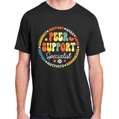 Peer Support Specialist Life Appreciation Week School Adult ChromaSoft Performance T-Shirt