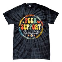 Peer Support Specialist Life Appreciation Week School Tie-Dye T-Shirt