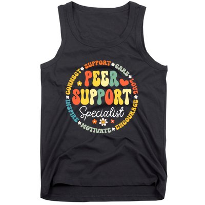 Peer Support Specialist Life Appreciation Week School Tank Top