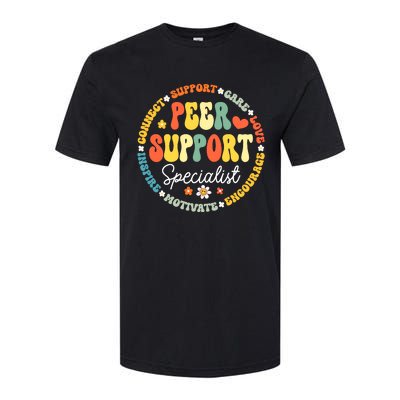 Peer Support Specialist Life Appreciation Week School Softstyle CVC T-Shirt