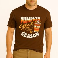 Pumpkin Spice Season Latte Coffee Fall Autumn Funny Cooling Performance Crew T-Shirt
