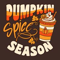 Pumpkin Spice Season Latte Coffee Fall Autumn Funny Cooling Performance Crew T-Shirt