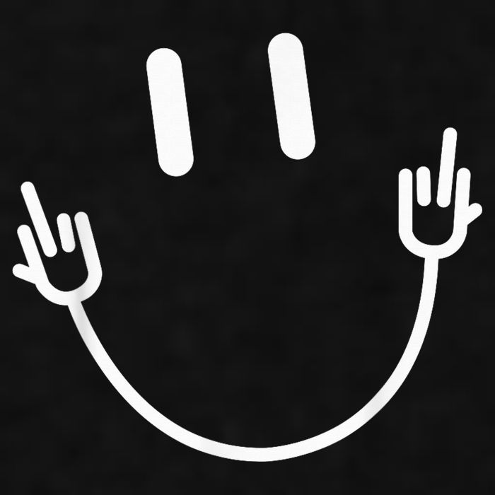Power Socket Smile Middle Finger Hand Icon Meme Electrician Ladies PosiCharge Tri-Blend Wicking Tank