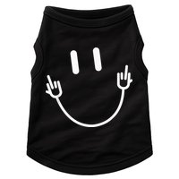 Power Socket Smile Middle Finger Hand Icon Meme Electrician Doggie Tank