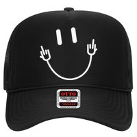 Power Socket Smile Middle Finger Hand Icon Meme Electrician Hat