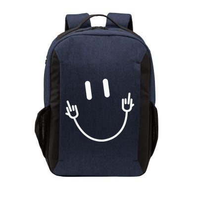 Power Socket Smile Middle Finger Hand Icon Meme Electrician Vector Backpack