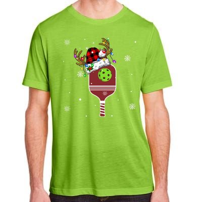 Pickleball Santa Sports Christmas Pickleball Player Gift Adult ChromaSoft Performance T-Shirt