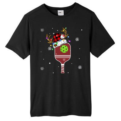 Pickleball Santa Sports Christmas Pickleball Player Gift Tall Fusion ChromaSoft Performance T-Shirt