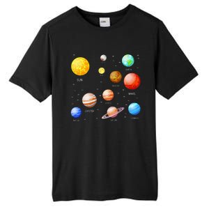 Planets Solar System Science Astronomy Space Lovers Tall Fusion ChromaSoft Performance T-Shirt