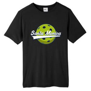 Pickleball Swoosh Santa Monica Ca Gift Tall Fusion ChromaSoft Performance T-Shirt