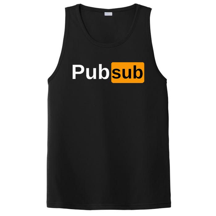 Pub Sub Sandwich Fan Adult Sarcastic Humor PosiCharge Competitor Tank