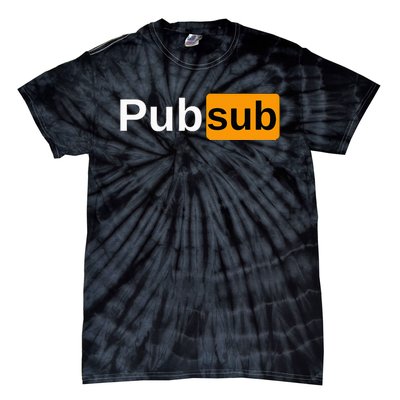 Pub Sub Sandwich Fan Adult Sarcastic Humor Tie-Dye T-Shirt